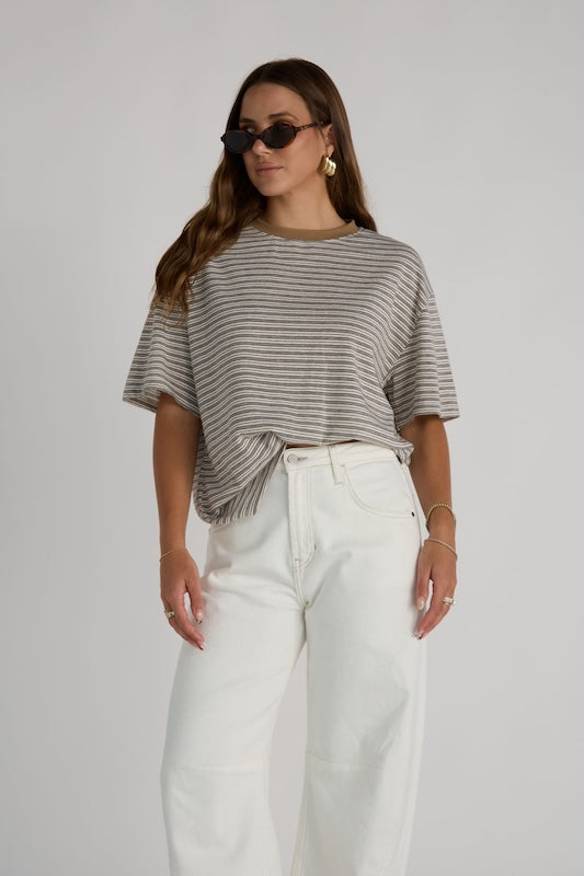 pia striped tee