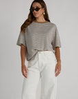pia striped tee