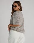 pia striped tee