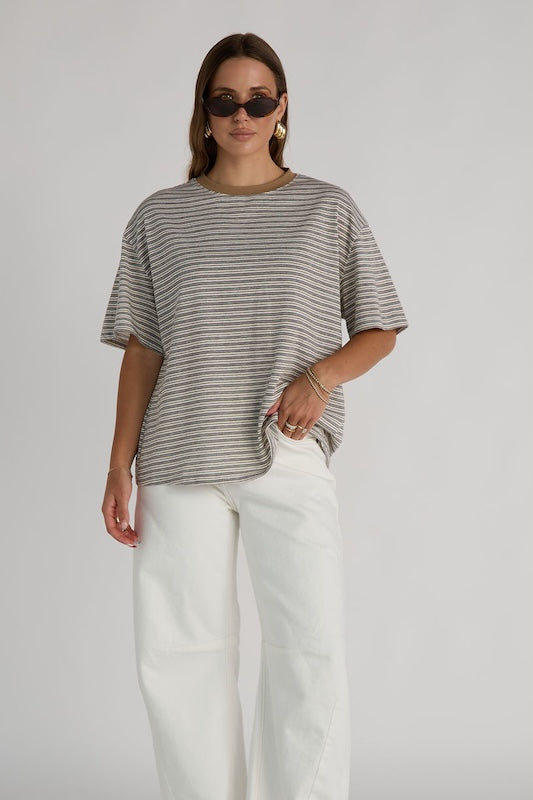 pia striped tee