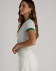 ringer striped tee