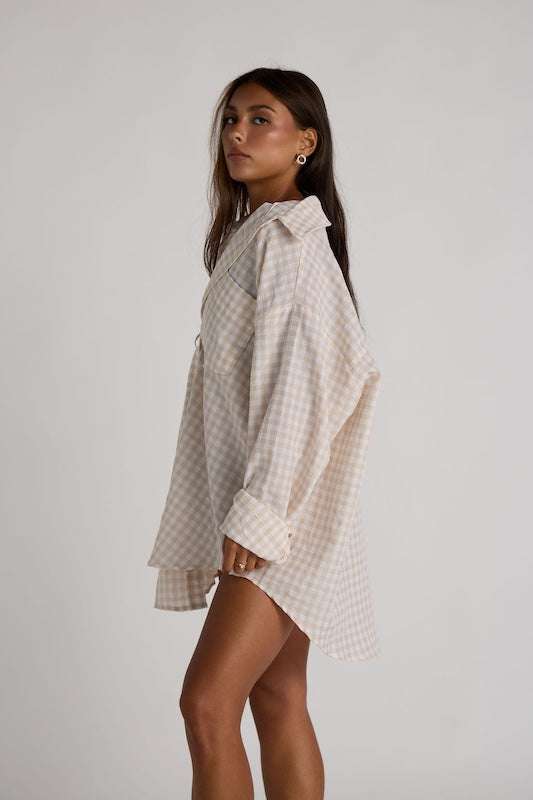 picnic gingham shirt