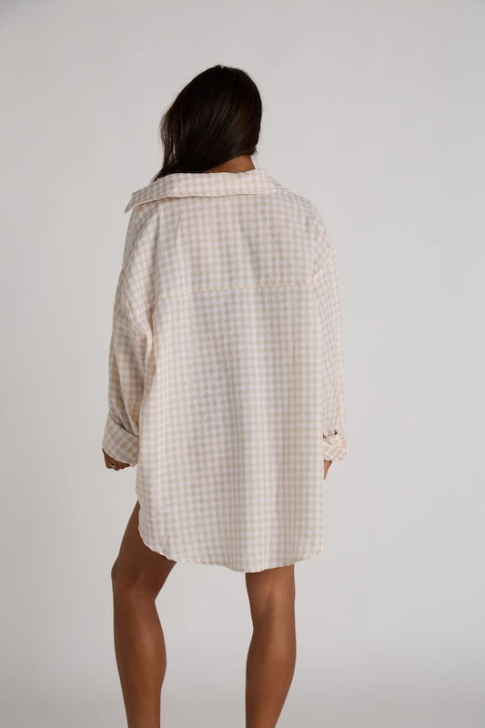 picnic gingham shirt