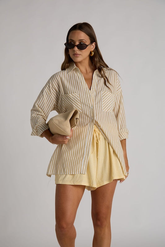seaside stripe shorts