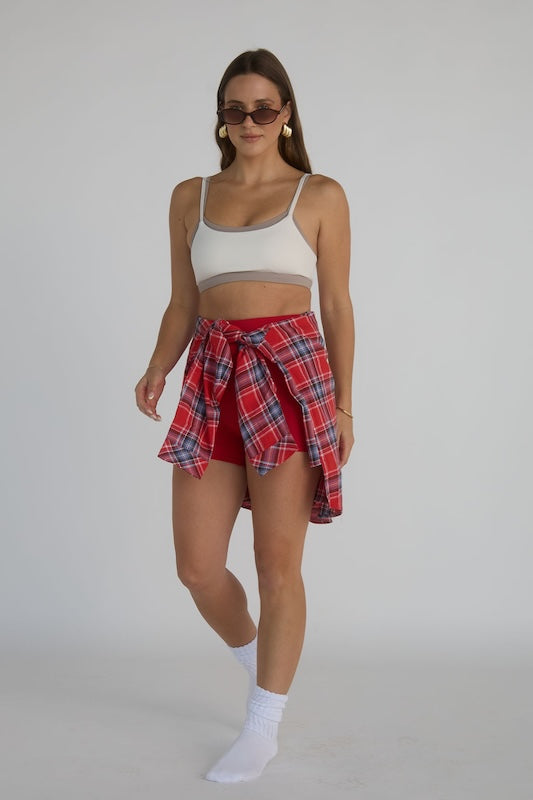 align biker shorts