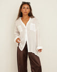 hamptons button-up shirt