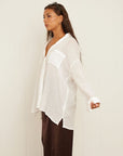 hamptons button-up shirt