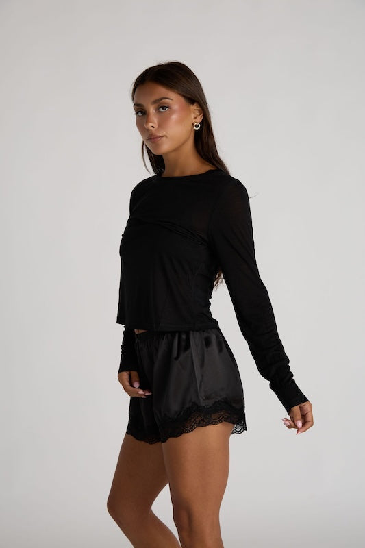 juliette lace shorts