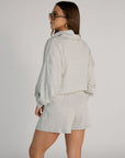 waffle zip-up