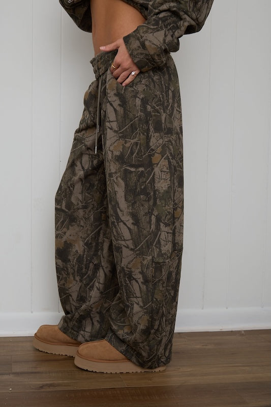 timber camo sweatpants