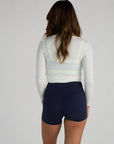 pilates wrap top