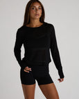 whisper sheer top