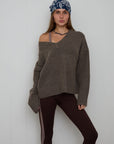 laid back sweater