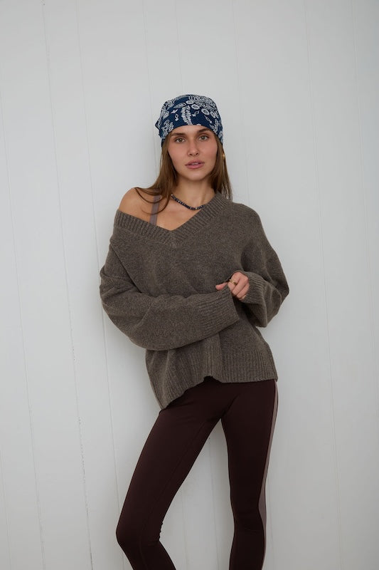 laid back sweater