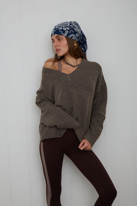 laid back sweater
