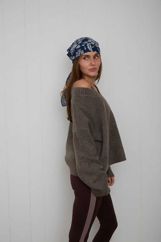 laid back sweater