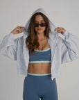 natalie zip-up hoodie