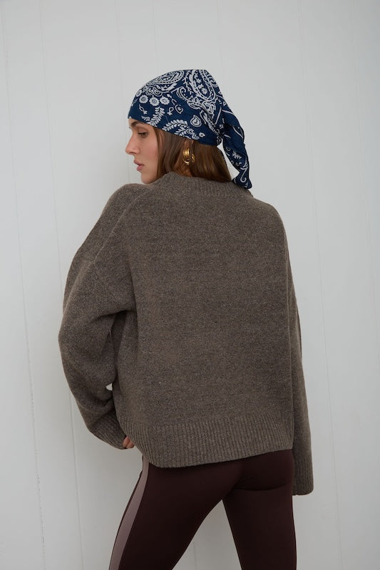 laid back sweater