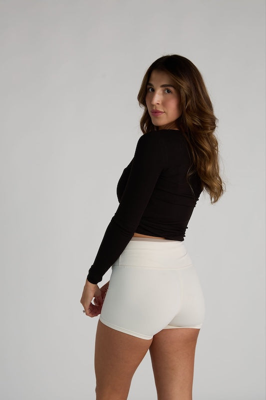 pilates wrap top