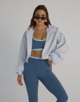 natalie zip-up hoodie