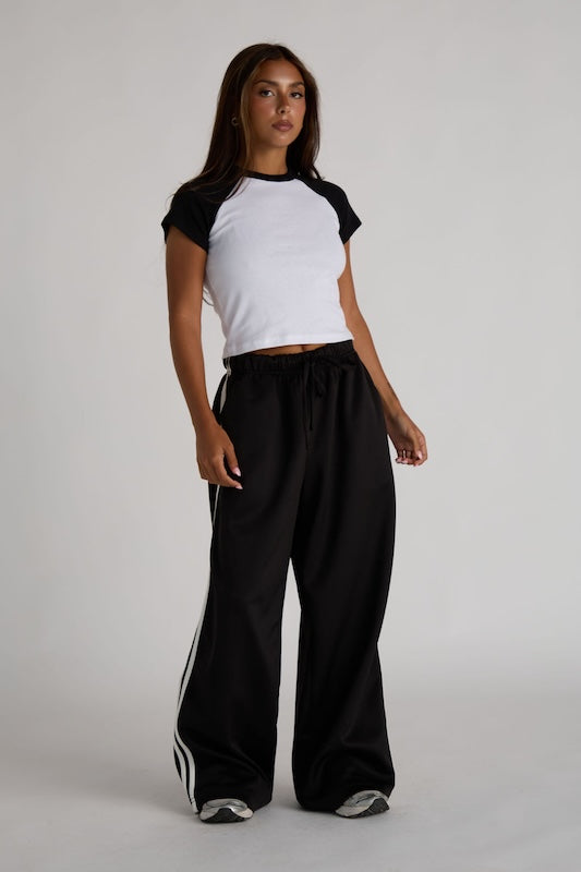 baseball baby tee