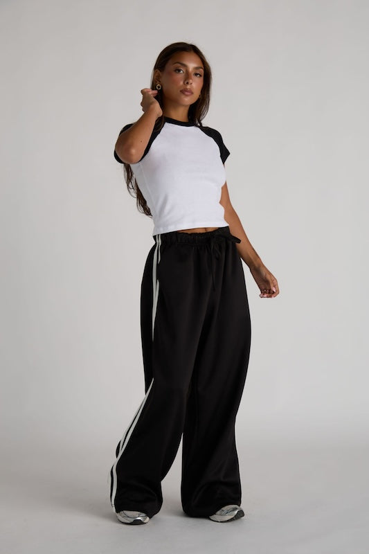 baseball baby tee