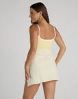 girls only contrast tank top