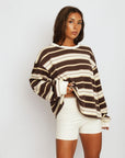 keeping the stripes pullover