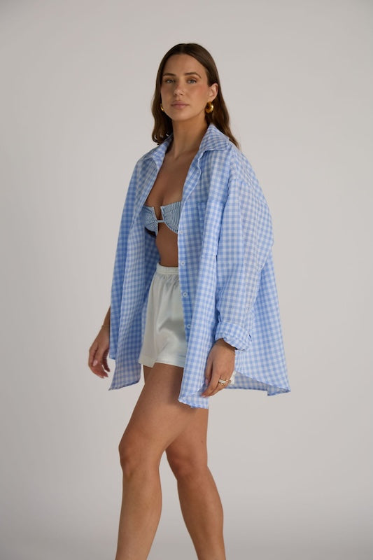 picnic gingham shirt