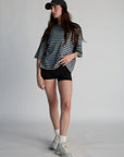 boyfriend striped tee