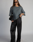 boyfriend striped tee