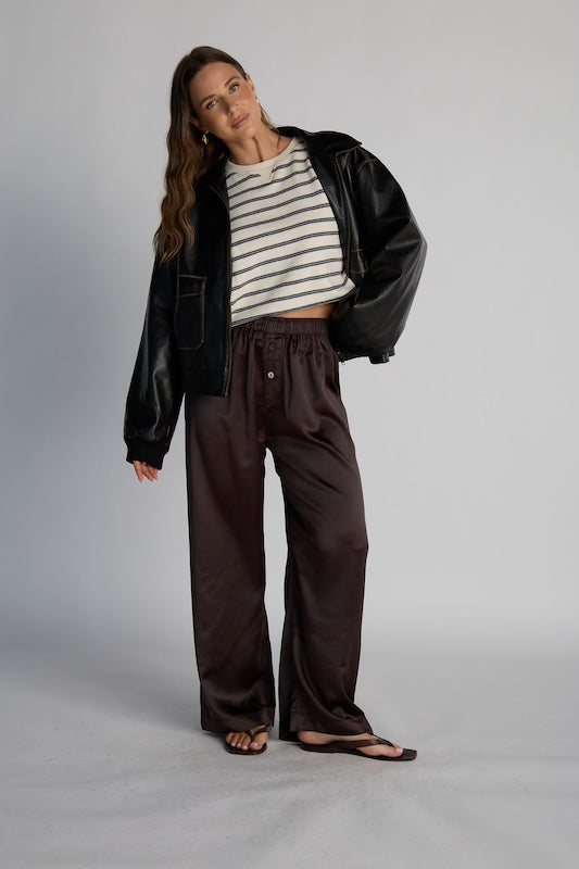 heiress satin pants
