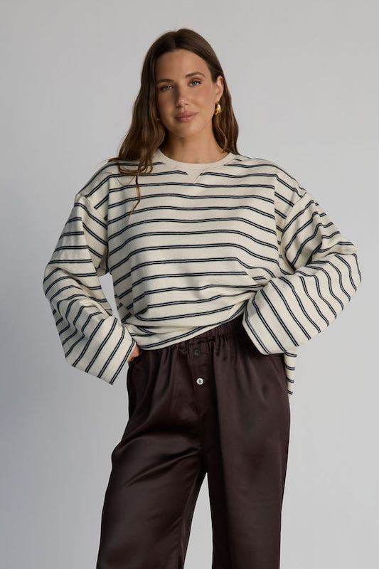 let's go striped top
