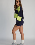 rugby cropped pullover