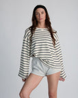let's go striped top