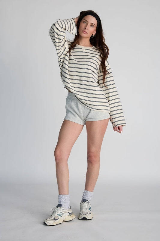 let's go striped top