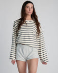let's go striped top
