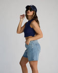 classic racer crop top