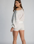 lowkey off-shoulder sweatshirt