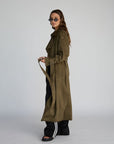 that girl trench coat