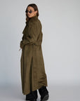 that girl trench coat