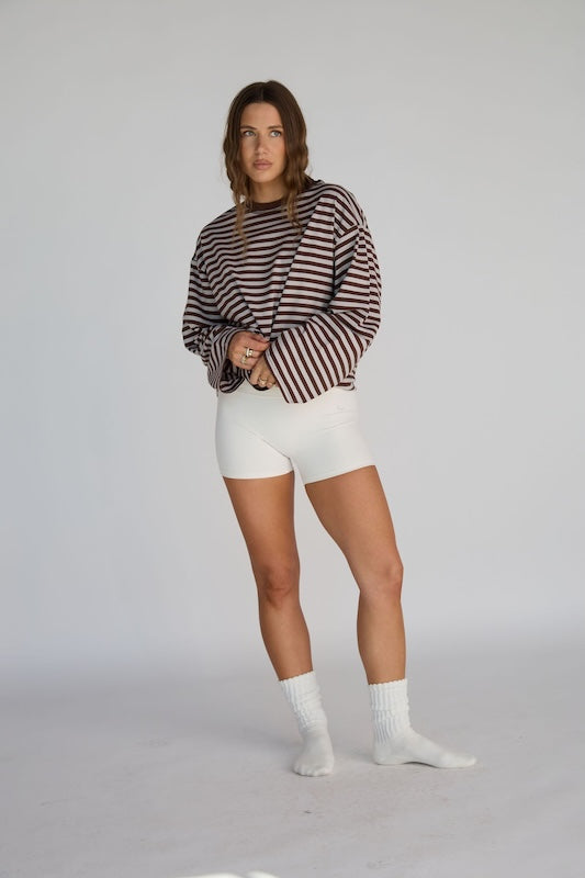 elley striped top