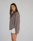 elley striped top