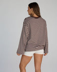 elley striped top