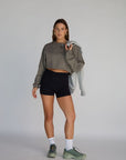 off-duty crop sweatshirt *pre-order*