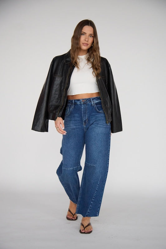 signature barrel jean