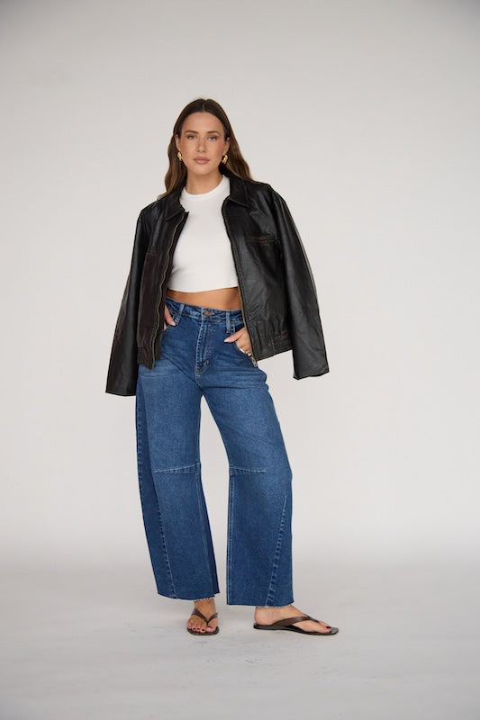 signature barrel jean
