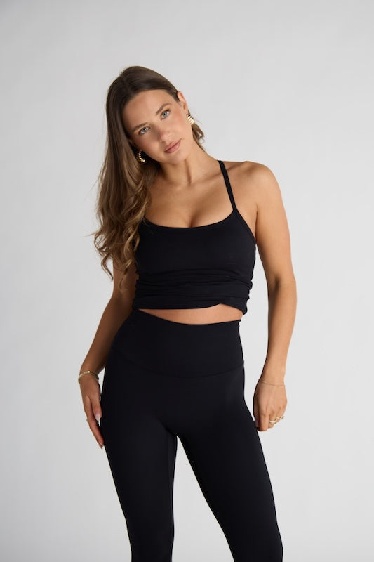 define luxe racerback tank