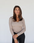 cozy core henley