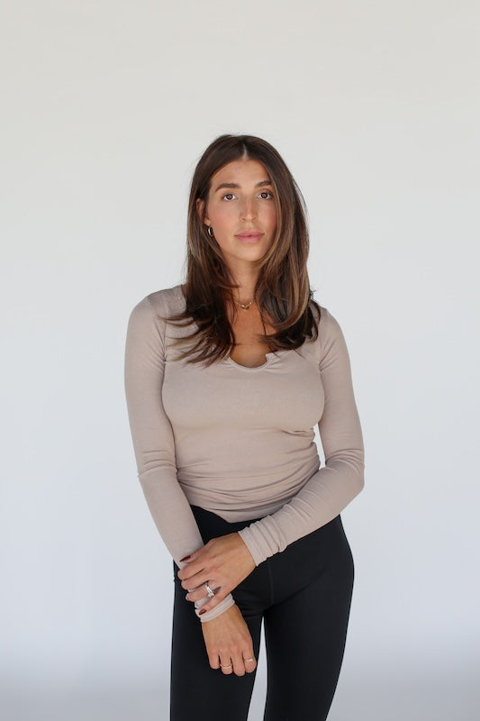 cozy core henley
